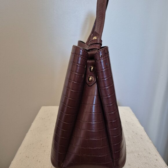 Brown Croc Purse - Picture 2 of 8